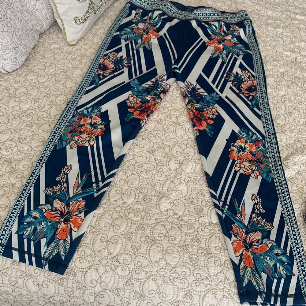 Beautiful Sweat Pants in Pretty Shades of Blue